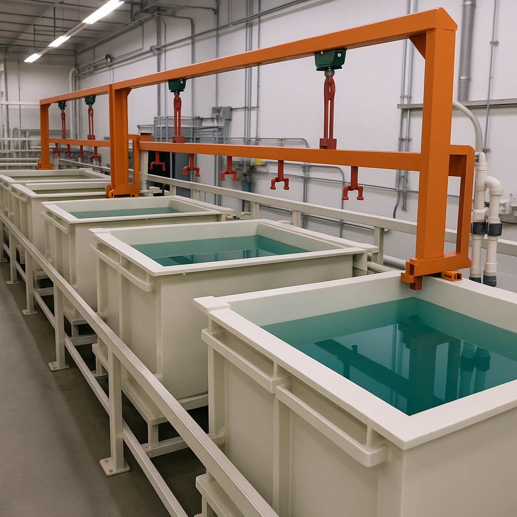 Electropolishing tank system